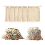 Wrapzy Cotton Mesh Produce Bags - Wrapzy