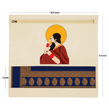 Wrapzy Printed Cotton Saree Cover - Wrapzy