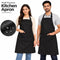Wrapzy Solid Waterproof Kitchen Apron - Wrapzy