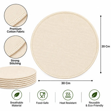 Wrapzy Muslin Idli Cloth - Wrapzy