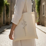 Wrapzy Botanical Stem Tote Bag - Wrapzy