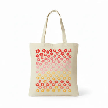 Wrapzy Daisy Bloom Tote Bag - Wrapzy