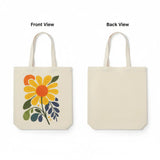 Wrapzy Folk Art Sunflower Tote Bag - Wrapzy