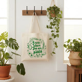 Wrapzy Planted Canvas Tote Bag - Wrapzy