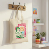 Wrapzy Kindness Canvas Tote Bag - Wrapzy