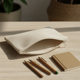 Wrapzy Canvas Zipper Pouch - Wrapzy