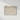 Minimal canvas zipper pouch flat lay on white surface