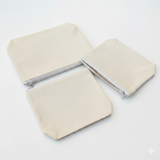 Wrapzy Canvas Zipper Pouch - Wrapzy