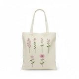 Wrapzy Pink Wildflower Tote Bag - Wrapzy