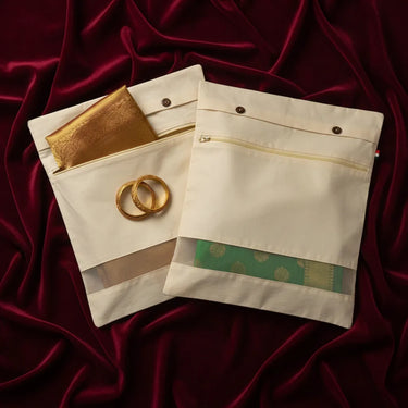 Wrapzy Saree Cover with Window - Wrapzy