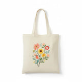 Wrapzy Wildflower Bouquet Tote Bag - Wrapzy
