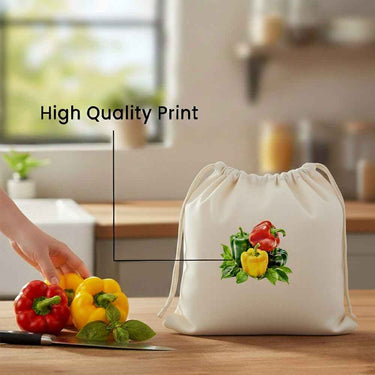 Wrapzy Cotton Mesh Vegetable Bags - Wrapzy