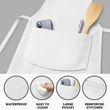 Wrapzy Waterproof Kitchen Apron - Wrapzy