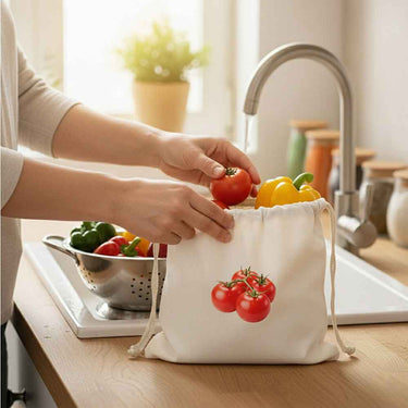 Wrapzy Cotton Mesh Vegetable Bags - Wrapzy