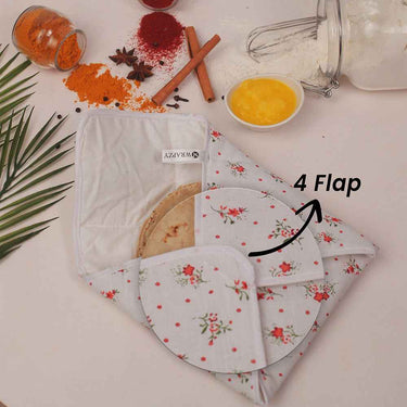 Wrapzy Pure Cotton Roti Cover - Wrapzy