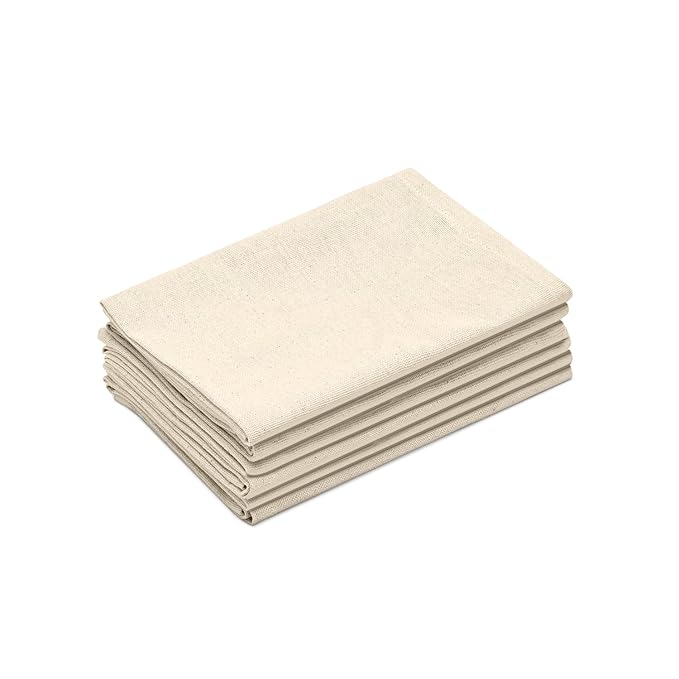 Reusable Organic Cotton Chapati Wrap Cloth Set – Roti Cover for Tiffin, Food Storage & Kitchen Use | 12.5”x13”