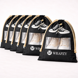 WRAPZY Shoe Cover Bag with Transparent Window - Wrapzy