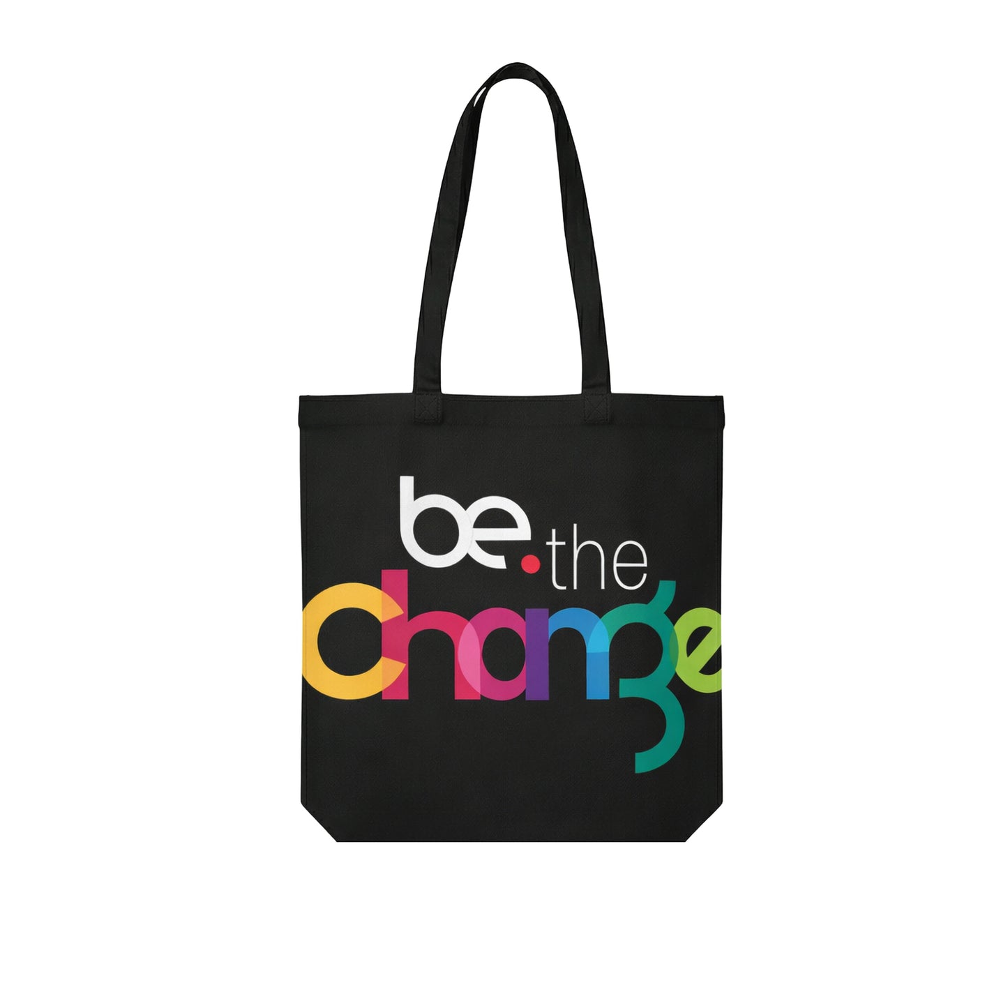 WRAPZY Black Canvas Tote Bag ? Handbags for Women | Large Printed Cotton Tote Bag for Shopping, College & Office | Reusable Everyday Carry Handbag (16 x 14 Inch) (PRINT4, One Size)