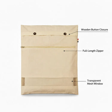 Wrapzy Saree Cover with Window - Wrapzy