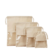 Multipurpose Organizer Bags with Clear Window
