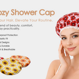 Wrapzy Waterproof Shower Cap - Wrapzy