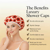 Wrapzy Waterproof Shower Cap - Wrapzy