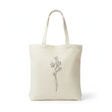 Wrapzy Botanical Stem Tote Bag - Wrapzy