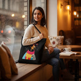 WRAPZY Black Canvas Tote Bag - Wrapzy