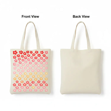 Wrapzy Daisy Bloom Tote Bag - Wrapzy