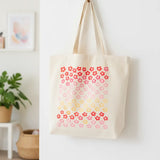 Wrapzy Daisy Bloom Tote Bag - Wrapzy