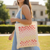 Wrapzy Daisy Bloom Tote Bag - Wrapzy