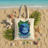 Wrapzy Fish Canvas Tote Bag - Wrapzy