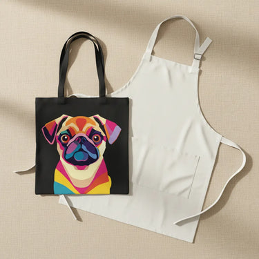 Wrapzy Apron + Tote Combo | Kitchen Apron + Canvas Tote Bag - Wrapzy