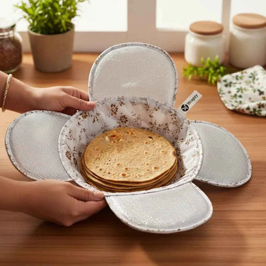 Wrapzy Floral Roti Cover - Wrapzy