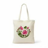 Wrapzy Lotus Bloom Tote Bag - Wrapzy