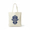 Wrapzy Navy Folk Art Tote Bag - Wrapzy