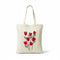 Wrapzy Red Tulip Tote Bag - Wrapzy