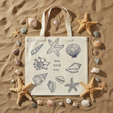 Wrapzy Sea Sand Sun Tote Bag - Wrapzy