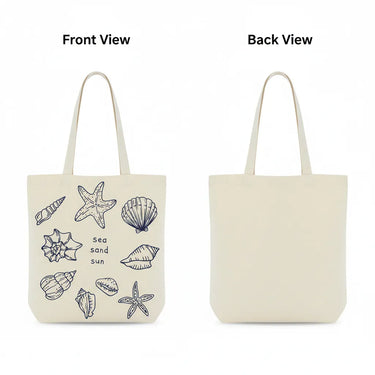 Wrapzy Sea Sand Sun Tote Bag - Wrapzy