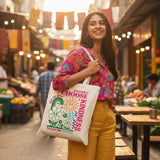 Wrapzy Kindness Canvas Tote Bag - Wrapzy